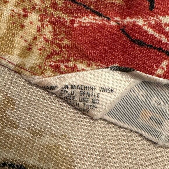 Vintage Alex Colman Women’s Button Up Blouse Floral Lightweight Knit Made in USA - Picture 3 of 10